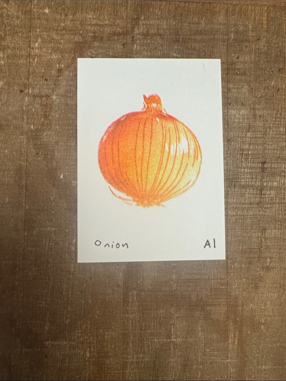 Inciardi - Onion - Mini  Print -
